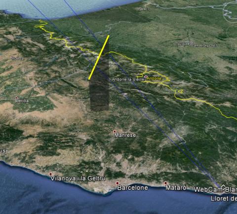 Trajectoire bolide